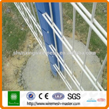 high quality powder coated 868 double wire mesh fence